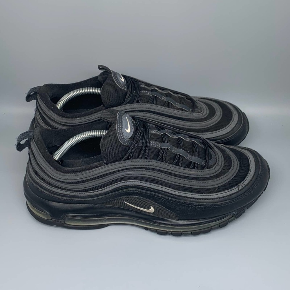 Nike‎ Air Max 97 Black Anthracite Running Shoes Men's Sz 11.5